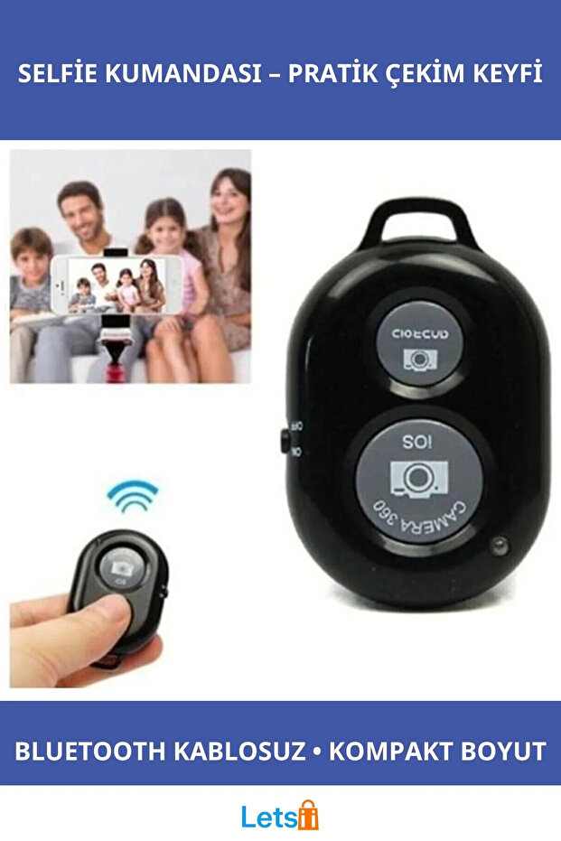 جهاز تحكم عن بعد للتصوير الذاتي بتقنية البلوتوث - 1