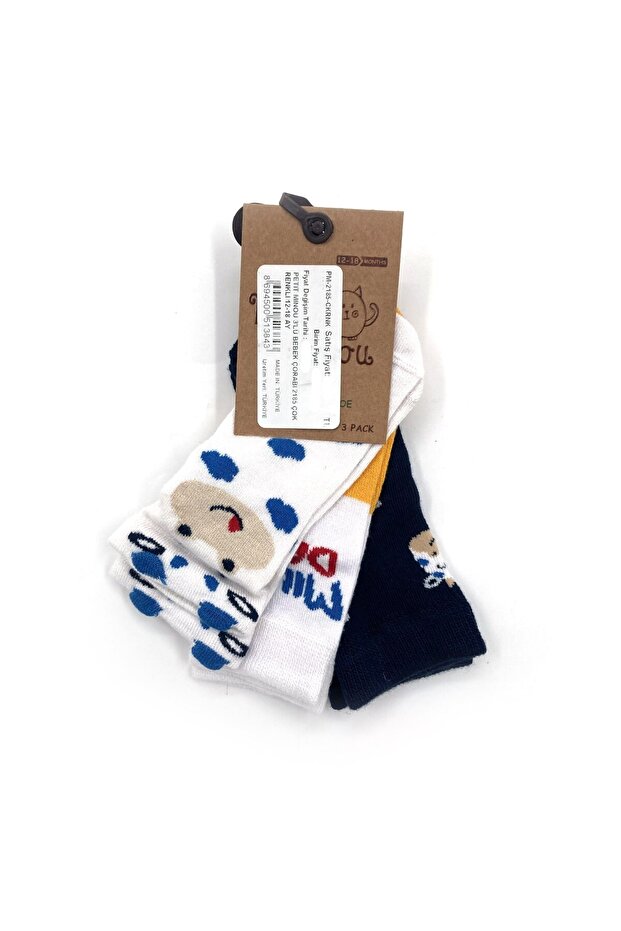 3-Pack Baby Socks 2185