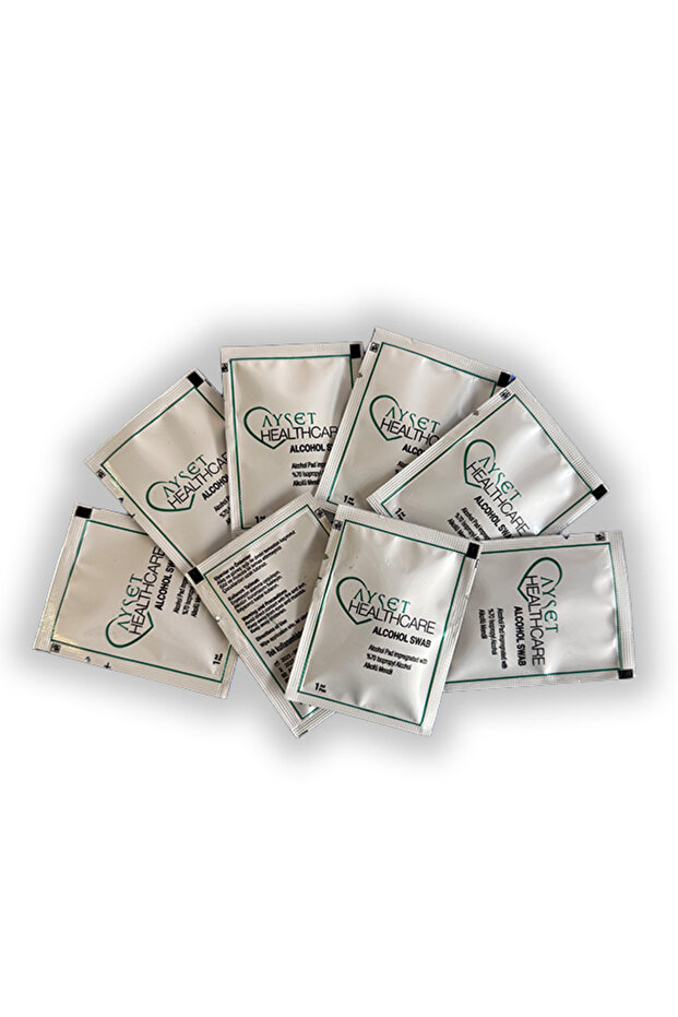 Alcohol Wipes Pre-Injection Use for Hand-Skin Cleaning 70% Isopropyl Alcohol Swab 200 Pieces