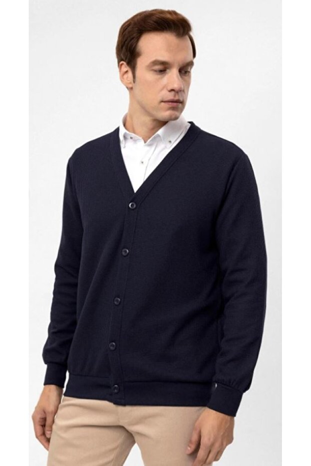 EXCULUSİVE SMART CASUAL DÜĞMELİ HIRKA - 3