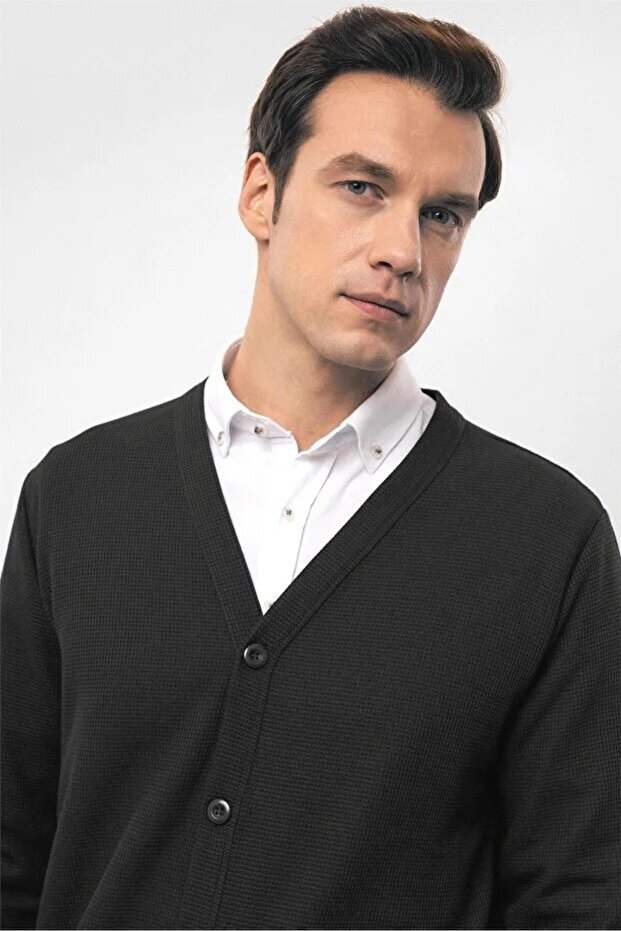 EXCULUSİVE SMART CASUAL DÜĞMELİ HIRKA - 2