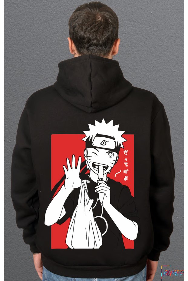 Naruto Anime Style Kakashi Ice Cream Japanese Japon Sweatshirt Unisex Hooded Hoodie