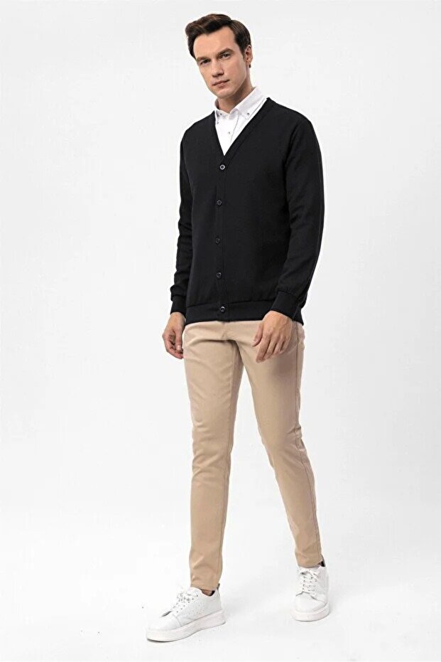 EXCULUSİVE SMART CASUAL DÜĞMELİ HIRKA - 6