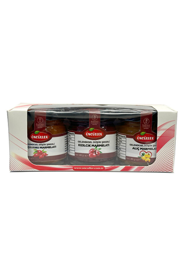 Üçlü Marmelat Grubu 3x40gr