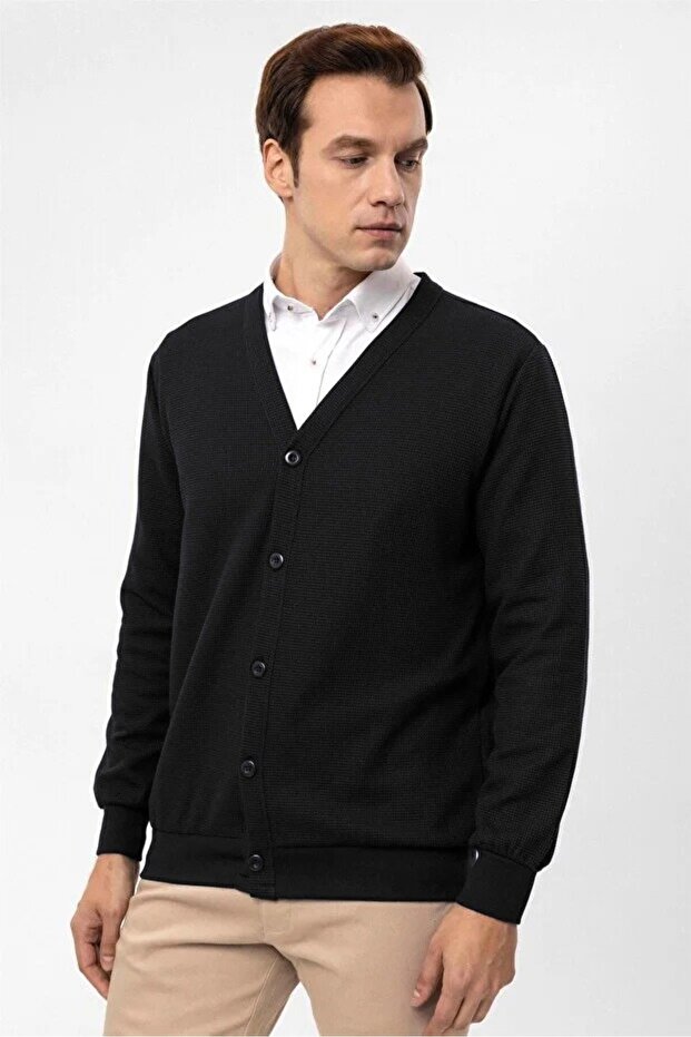 EXCULUSİVE SMART CASUAL DÜĞMELİ HIRKA - 3