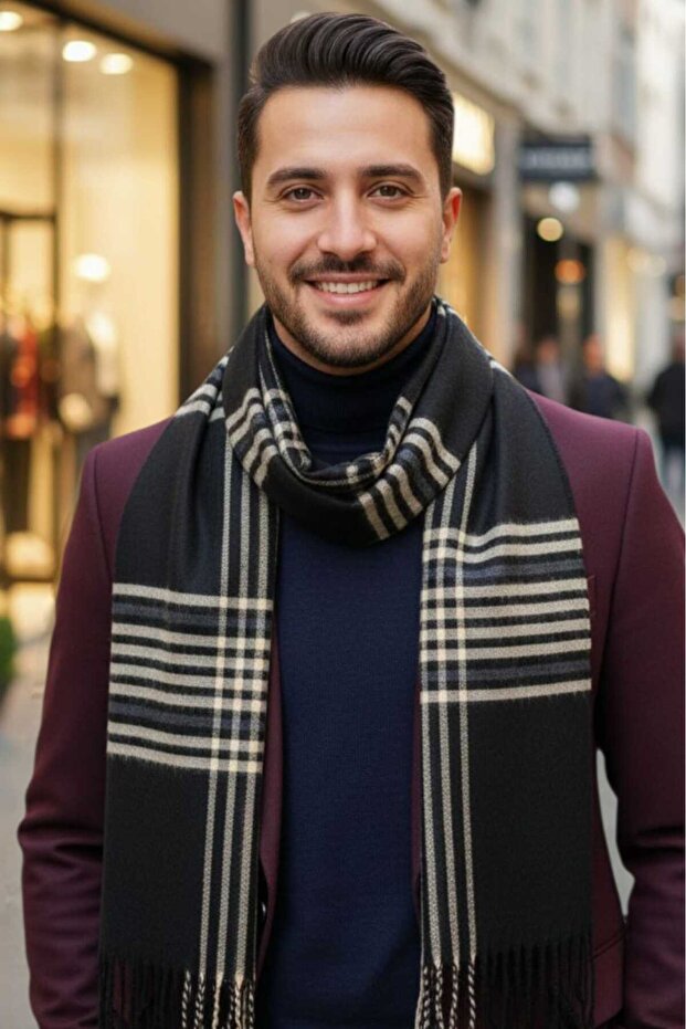 Eșarfă premium de lux pentru bărbați - 2