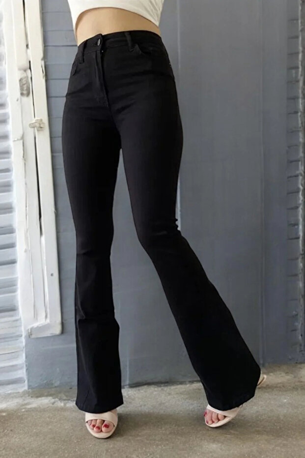 Çnr Flared Flare Women's Jeans Trousers New Hsn