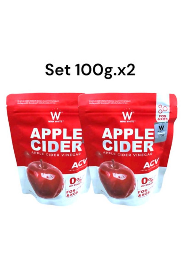 Apple Cider Vinegar Healthcare Vegan Cleanse Detox Organic Weight Loss Set x2