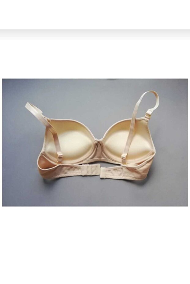 حمالة صدر بلون واحد مع دعامات - 1