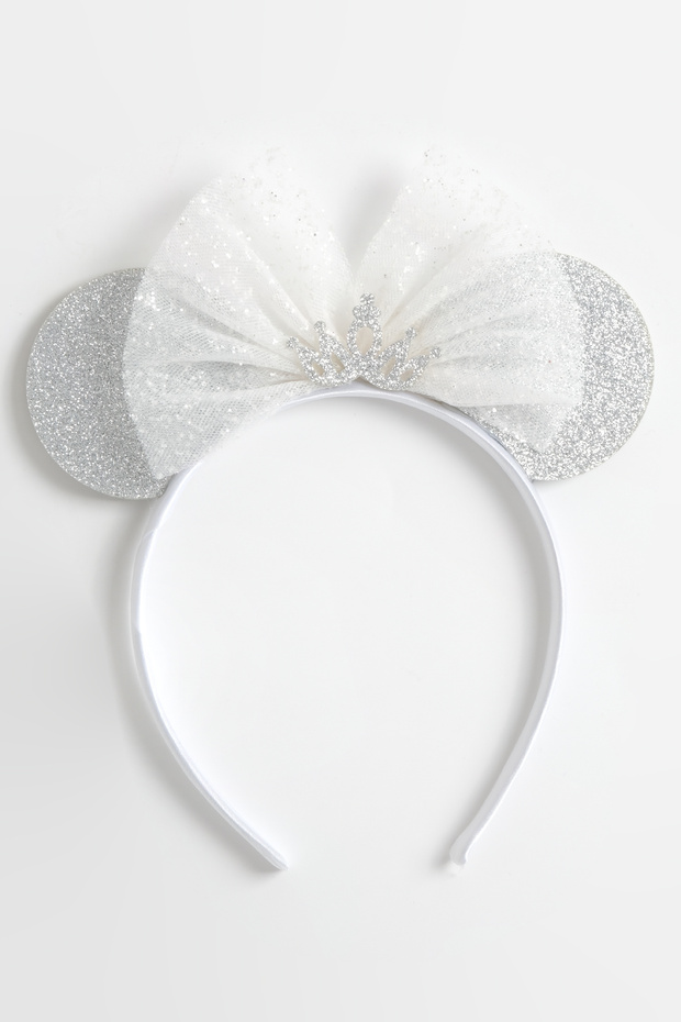 Girl's Shiny Design Crown with Ears