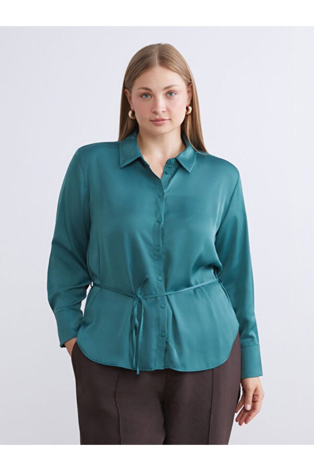 Rmz Gi̇yi̇m Farkiyla Loose Fit Women's Shirt