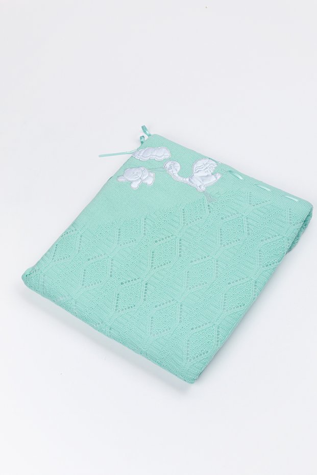 Embroidered Knitwear Welsoft Blanket 85*95