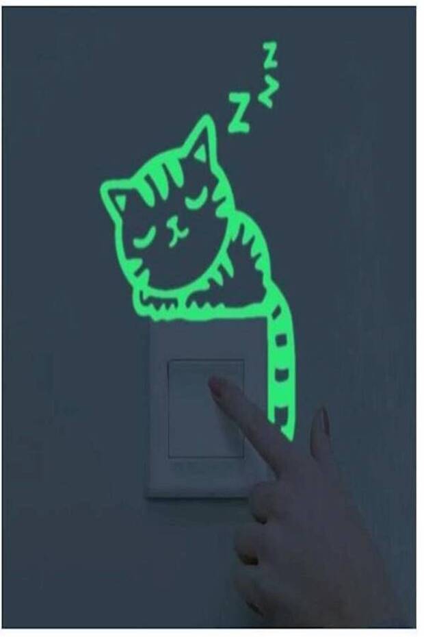 Multicolour Removable Wall Decals for DIY Home Decoration