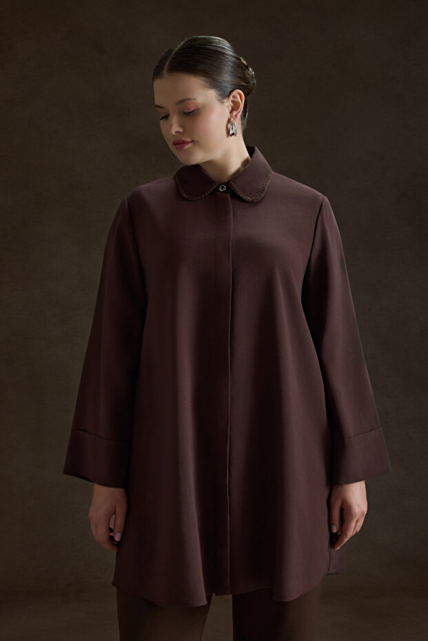 Çoban Dikişli Modal Tunik - 3