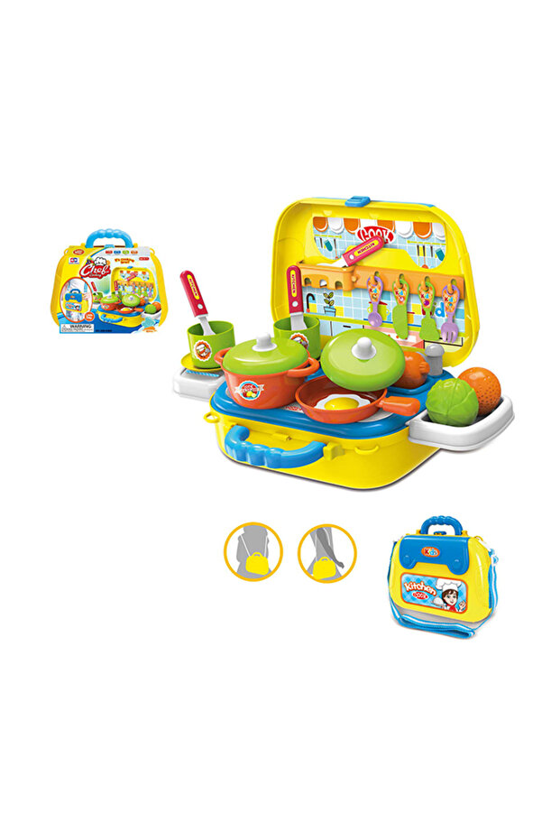 Kitchen Set Toy with 2-in-1 Function - 1
