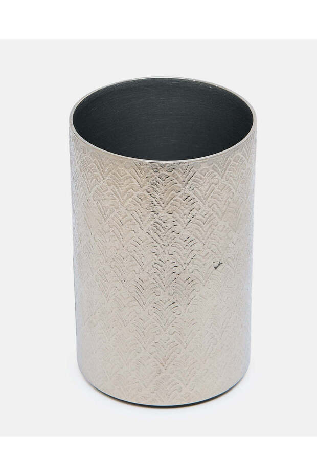 Silver Palm Aluminum Tumbler