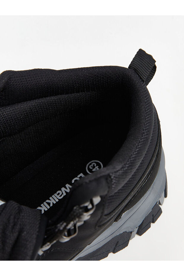 LCW STEPS Siyah Bağcıklı Erkek Trekking Bot - 4