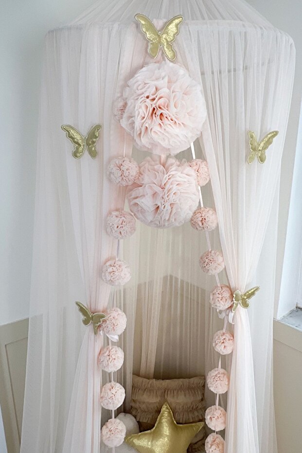 Tül Cibinlik Basic Pinkish Vanilla - 3