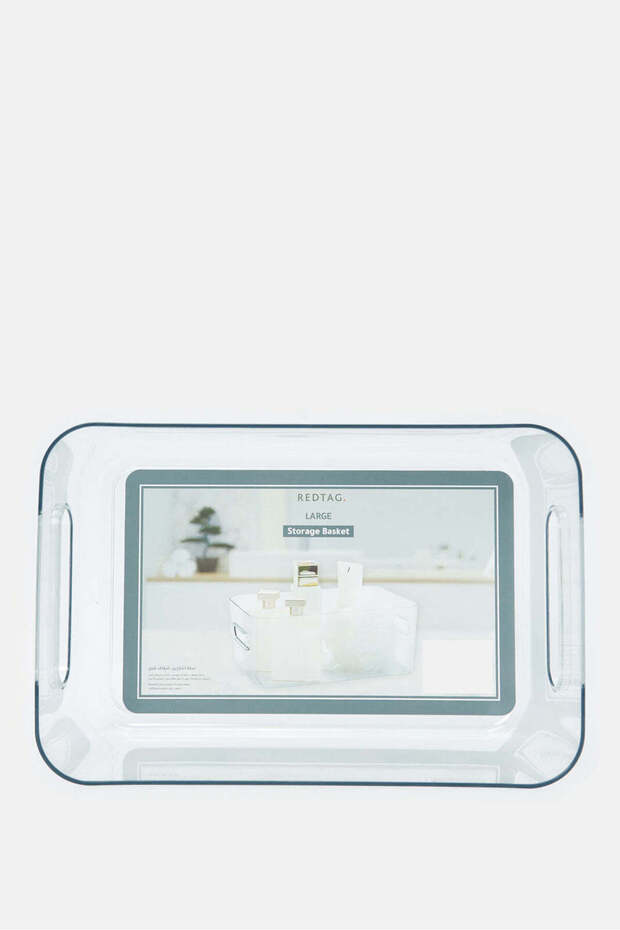 سلة تخزين شفافة (كبيرة) - 2