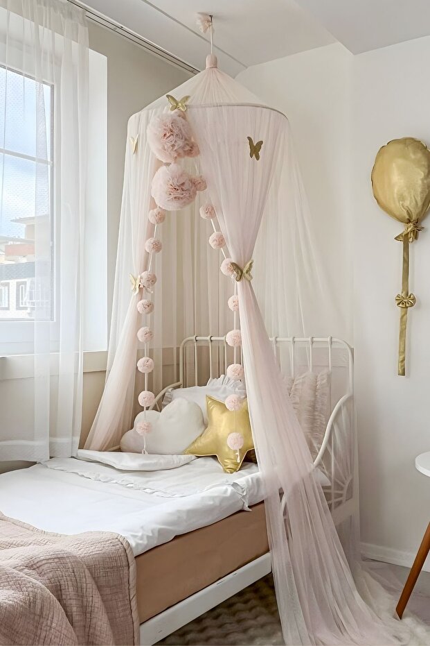 Tül Cibinlik Basic Pinkish Vanilla - 1