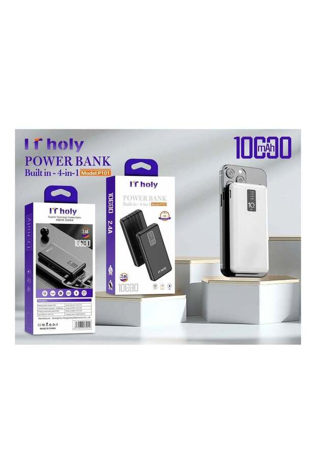 Holy 4 in 1 power bank 10000 MAH Multi Functions