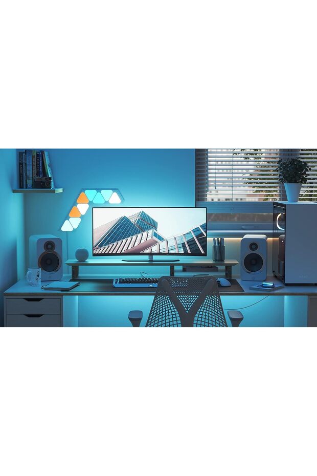 Shapes Mini Triangle Starter Kit - 9 Mini RGBW LED Panels