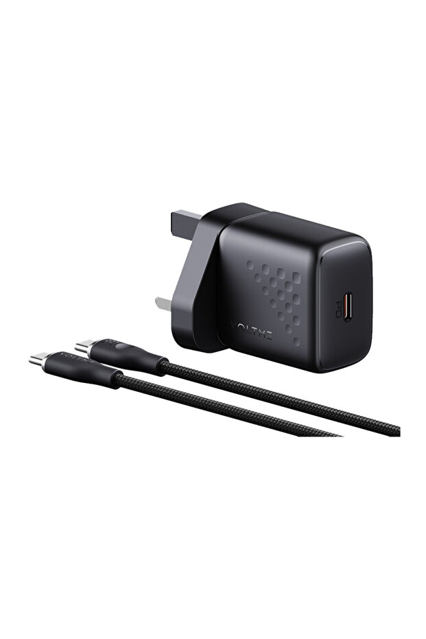 شاحن حائط ريفو لايت USB-C 30 وات مع كابل - أسود