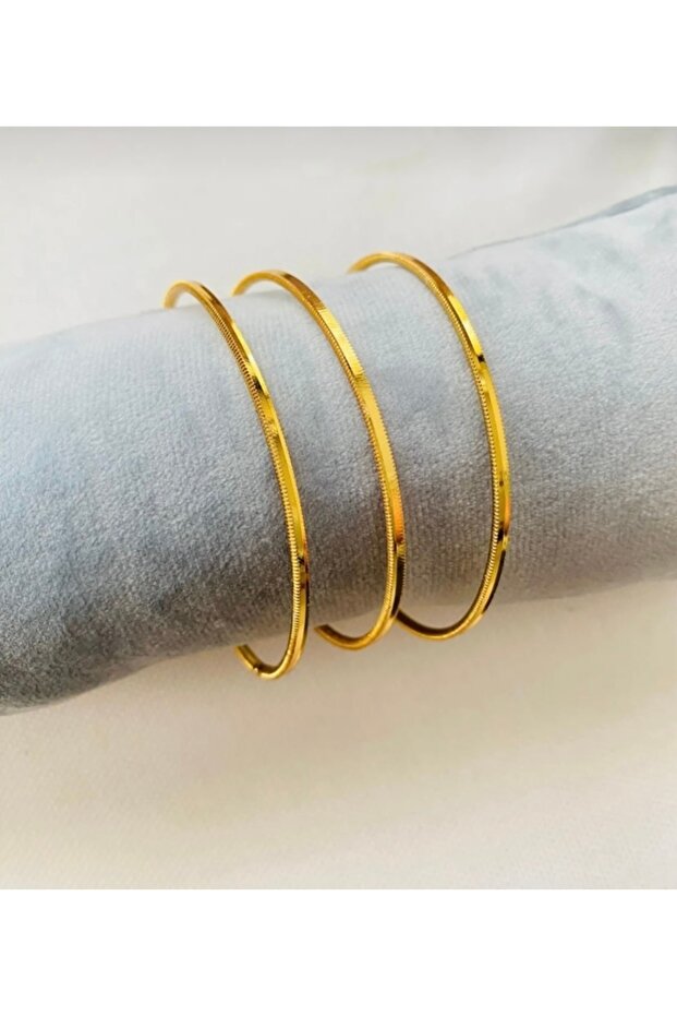 Üçlü Çelik Ajda Bilezik - 1