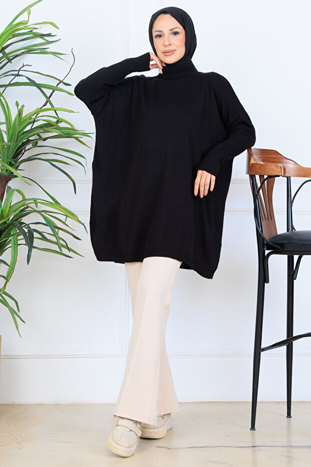 Triko Tunik N7083 Siyah - 2