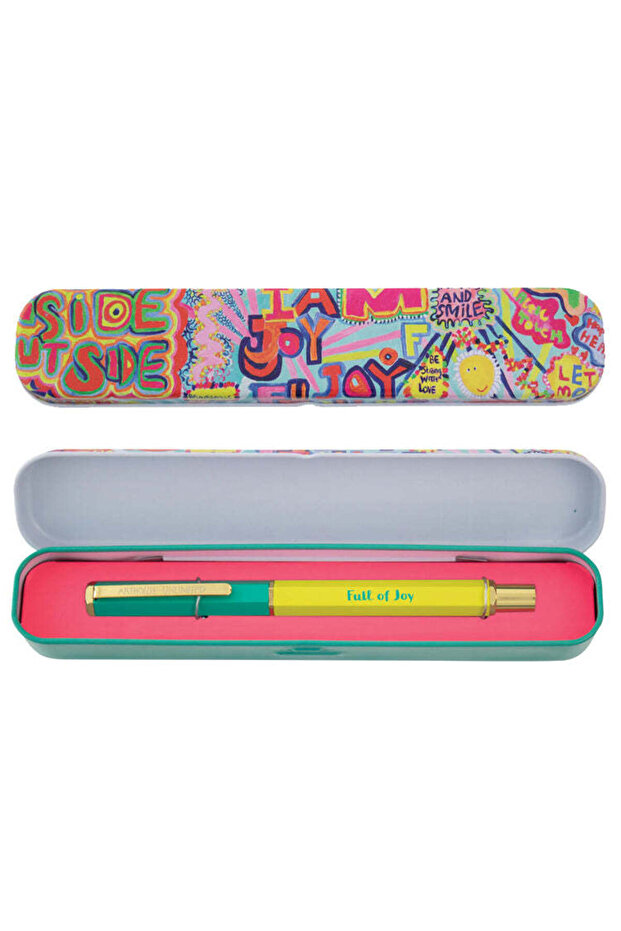 - Arthouse Unlimited Joyful Boxed Ballpoint Pen