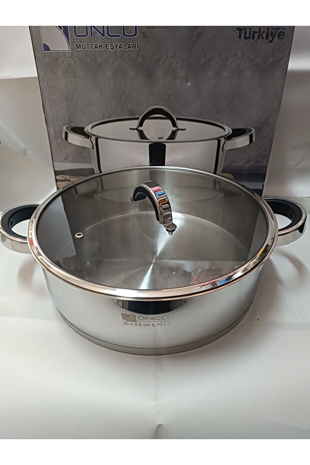 ÇELİK BUSE 30cm BASIK TENCERE - 4