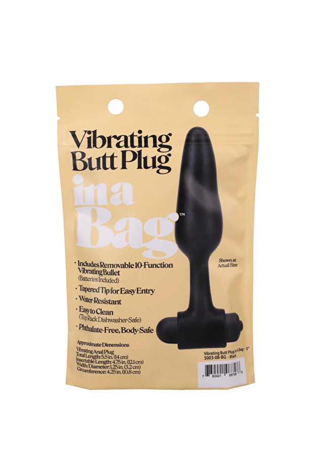 Doc Johnson - Vibrating Butt Plug 12 cm - 2
