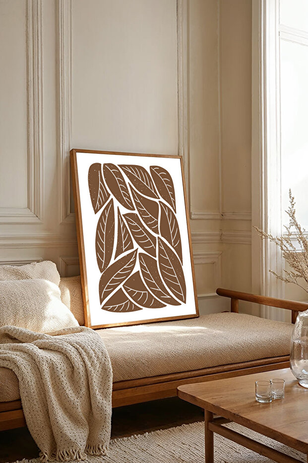 One Piece Wooden Framed Living Room Hall Kitchen Painting Tk2443