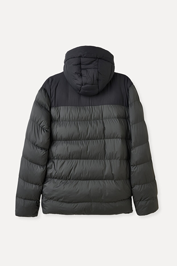 KAPÜŞONLU PUFFER MONT - 7