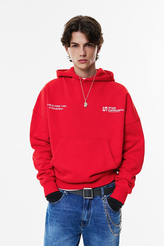 STWD kapüşonlu sweatshirt - 2