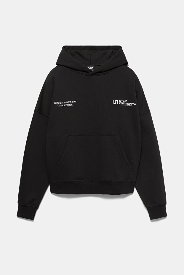 STWD kapüşonlu sweatshirt - 7
