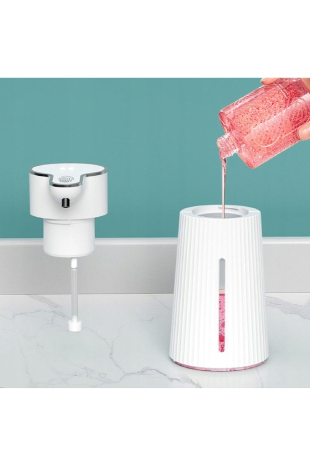 Touchless Liquid Soap Dispenser 400ml Automatic Large USB-C IR - 5