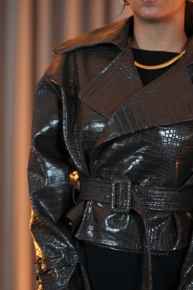 VENOM DERİ CEKET - 4