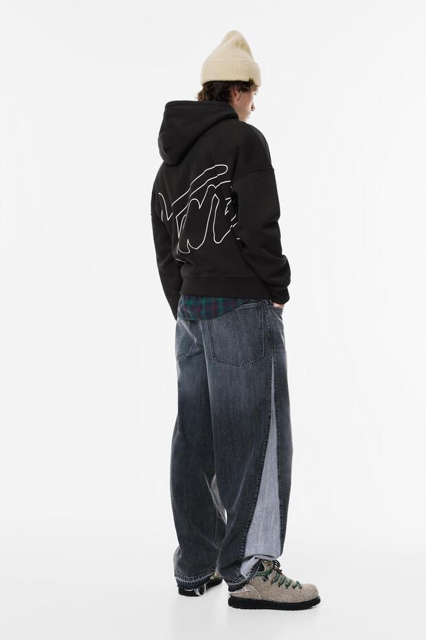 STWD kapüşonlu sweatshirt - 5