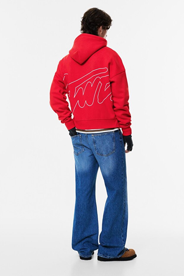 STWD kapüşonlu sweatshirt - 5