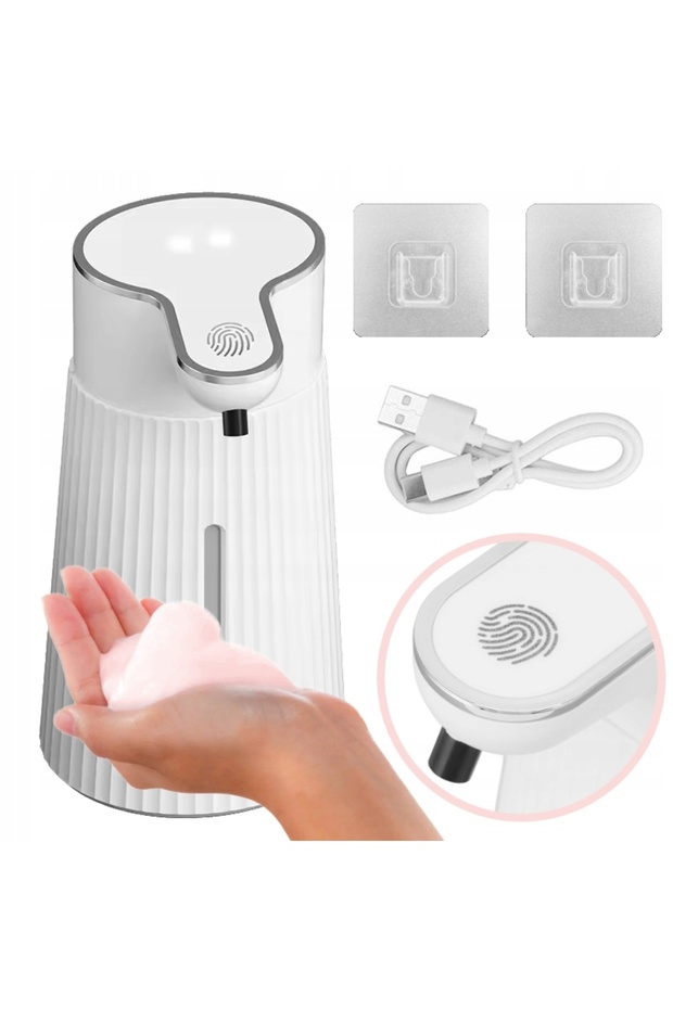 Touchless Liquid Soap Dispenser 400ml Automatic Large USB-C IR - 1