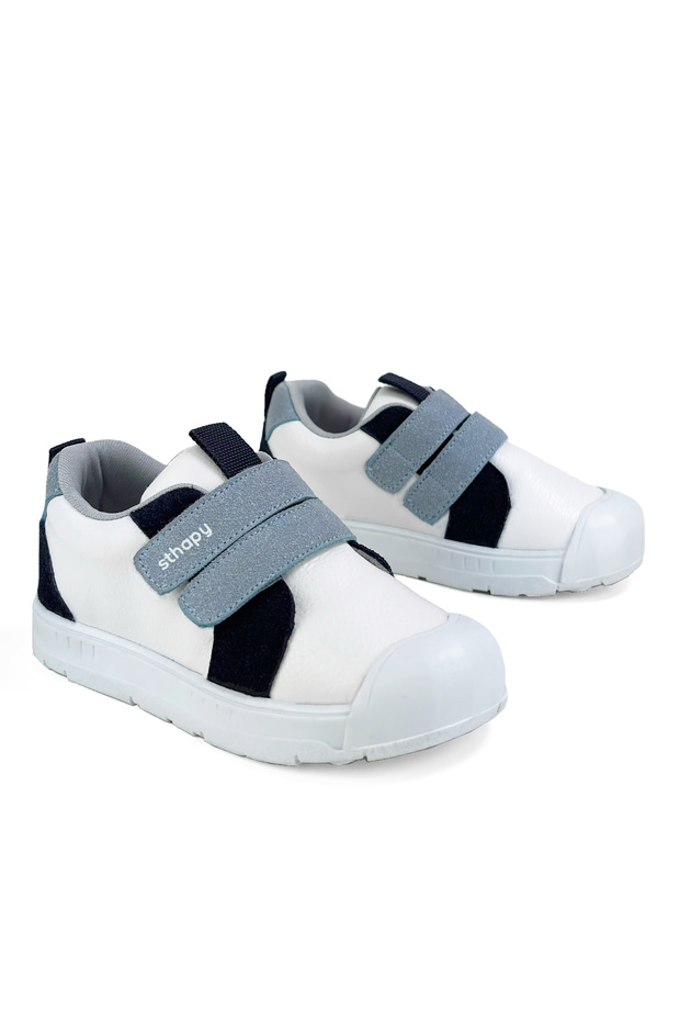 Raphael Orthopedic Hook-and-Loop Boys-Girls First Step Children's Shoes Size 19-25