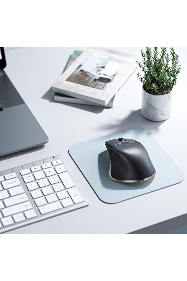 Bluetooth Mouse MD172 — Dual-Mode Wireless Ergonomic Mouse, 5 DPI, 7 Buttons, Rechargeable - 8