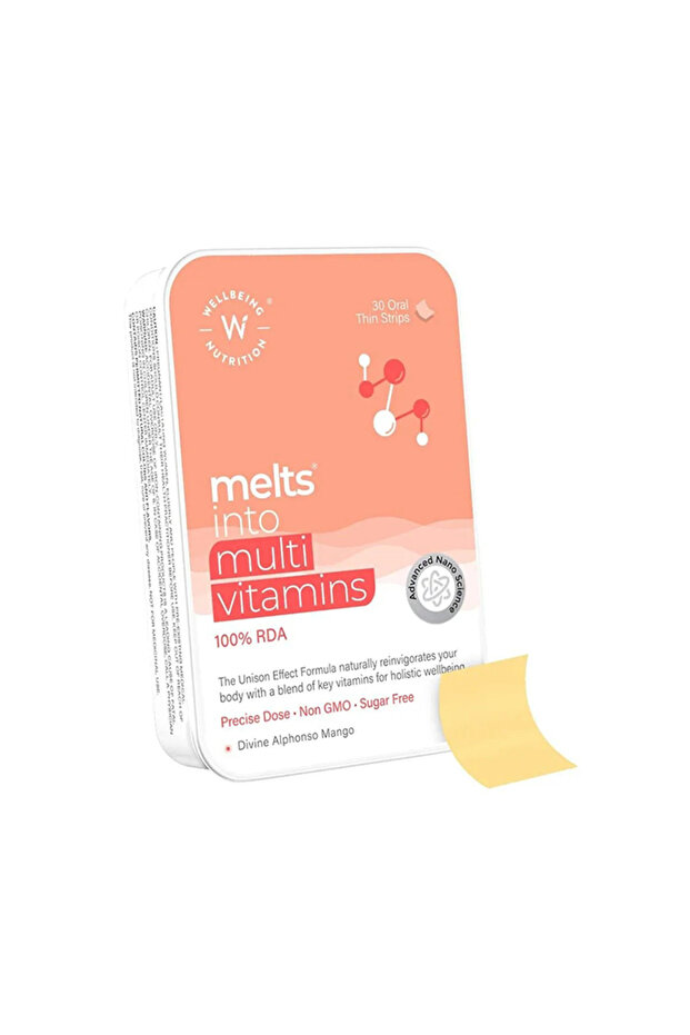 Melts Multi Vitamin Plant Based Multivitamin, 30 Oral Strips