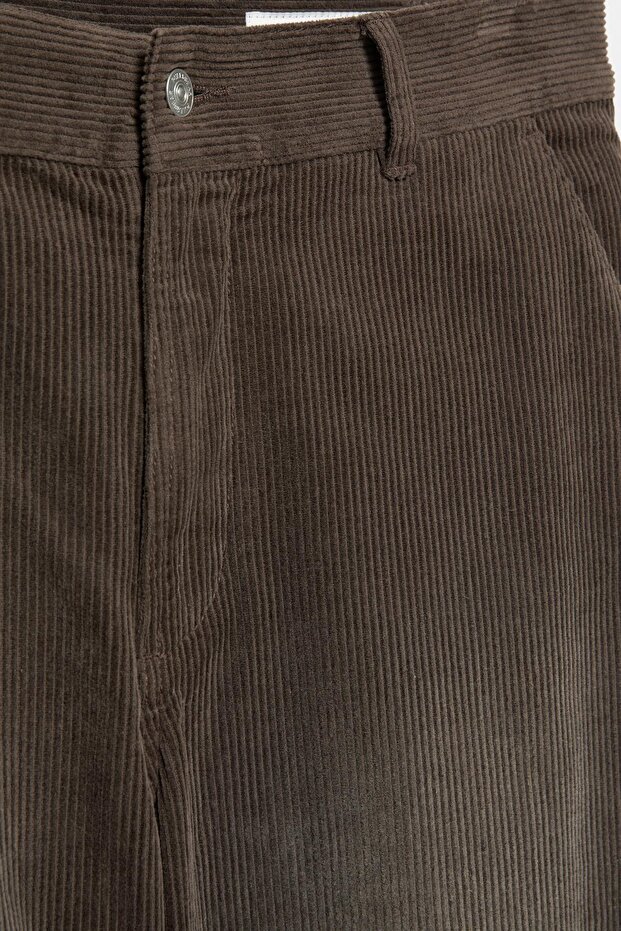 Çan kesim kadife pantolon - 7