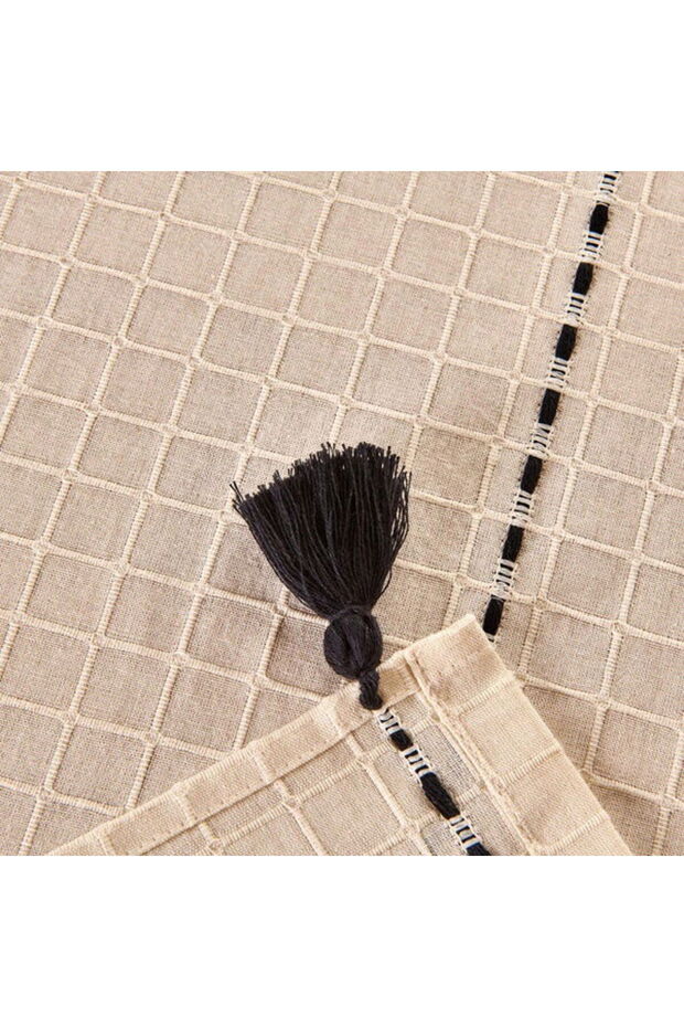 Soft Tasel Runner - Ekru - 50x130 cm - 3