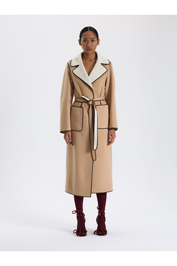 Kontrast Biyeli Cepli Kaban - 1