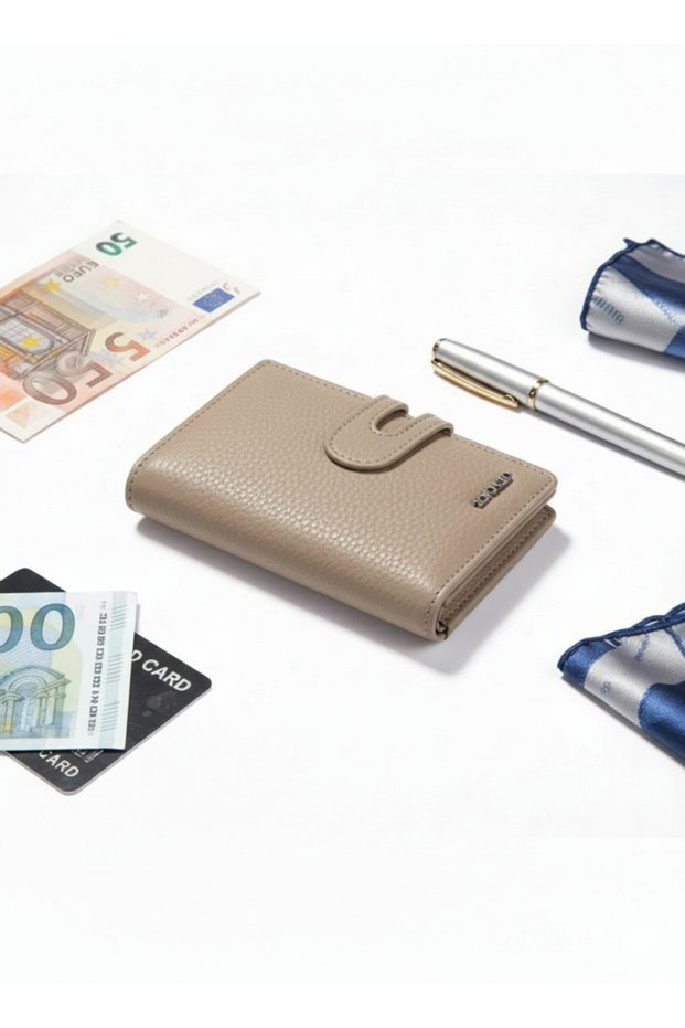 100% Genuine Leather Women's Medium Wallet