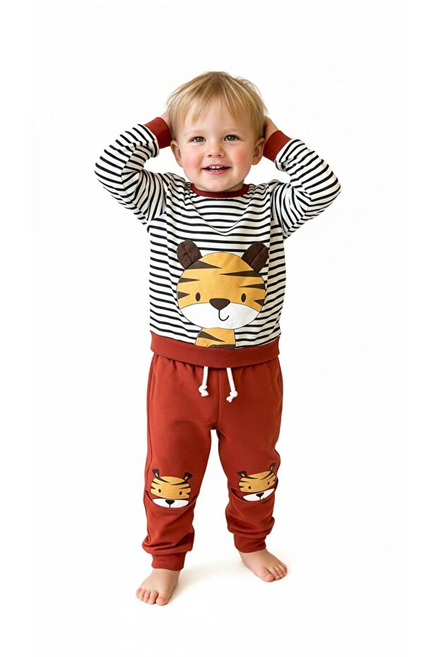 الشكل مطبوع مجموعة من قطعتين - 5