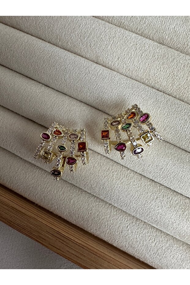 أقراط متعددة الألوان - 3